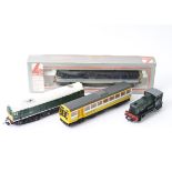 Modified/Detailed Lima 00 Gauge and Hornby Diesel Locomotives, comprising Lima class 31 116 'RAIL