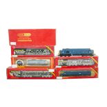 Hornby (Margate) 00 Gauge BR Diesel Locomotives, R751 blue Co-Co D6830, R072 green Class 25 D7596