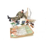 Collection of Plastic Figures Action Man Army Meccano and other Toys, including Timpo, Britains,