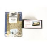 Impetus and Agenoria Models 0 Gauge Locomotive Kits, two kits including a packaged Impetus brass
