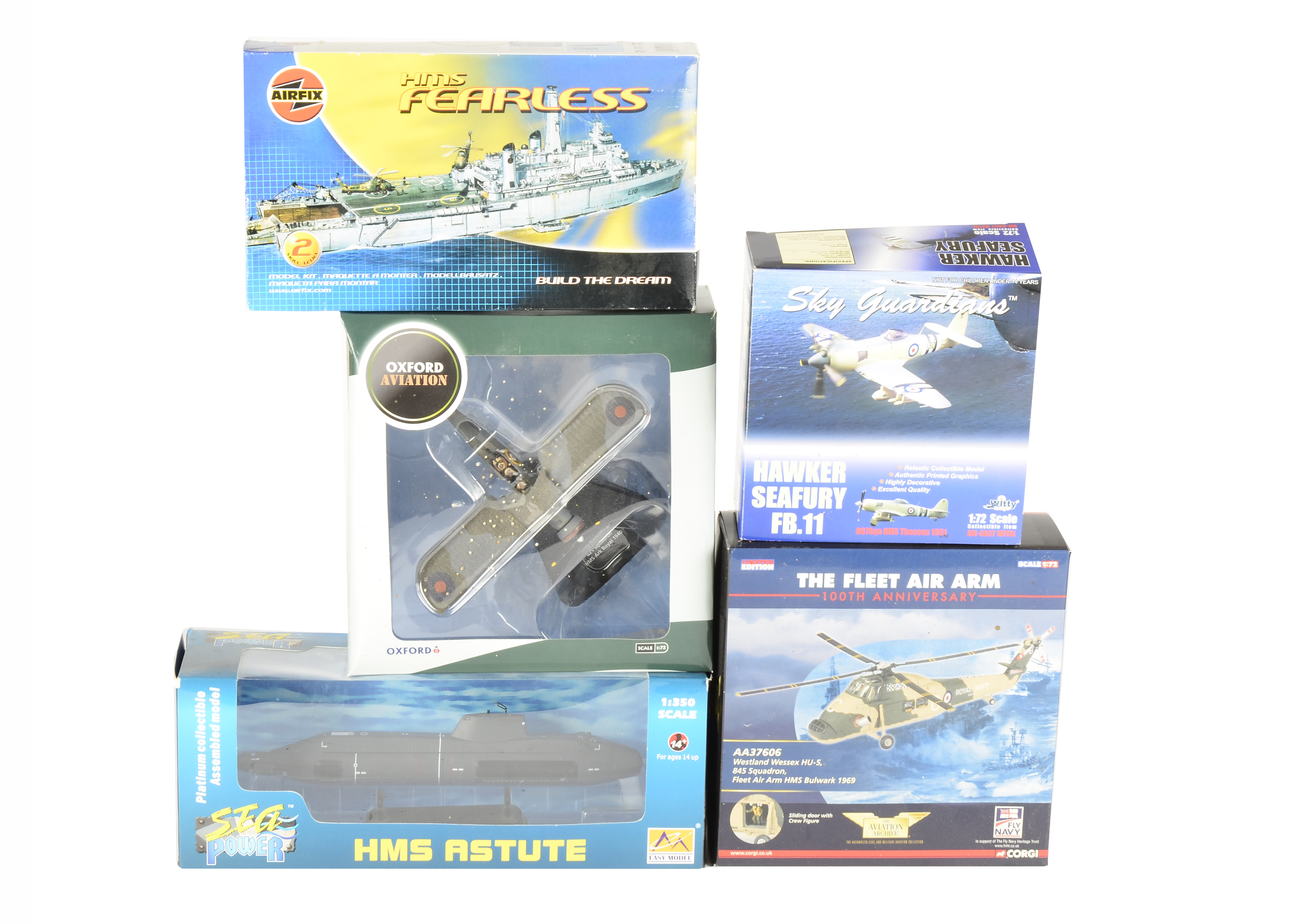 Corgi Aviation Archive and Others, a boxed collection including Corgi 1:72 scale AA36301 Fairey