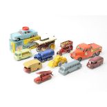 Postwar and Later Playworn and Boxed Diecast Vehicles, a collection of private, military and