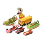 Postwar and Modern Diecast Vehicles, A playworn collection of vintage and modern, private,