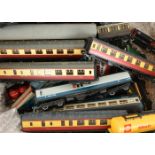 Hornby and Other 00 Gauge Rolling Stock, including 6 BR red/cream coaches (various periods), 4 BR