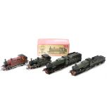 Commercial and Kit-built 00 Gauge Locomotives, including Dapol GWR 0-4-2T no 1420, Hornby LMS red '