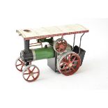 A Mamod TE 1a Spirit-fired Steam Tractor, with reversing engine, lever-operated whistle, level plug,