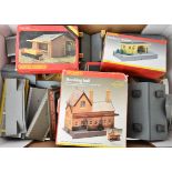 Hornby Airfix and Other 00 Gauge Lineside Accessories and Kits, including Hornby Booking Hall, Goods