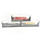 Corgi Modern Trucks, a group of 1:50 scale Curtainside models all in plastic display cases,