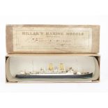 Millar's Marine Models scale 1:600 'Duchess of Richmond', waterline model, constructed in wood, in