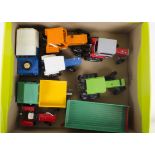 Collection of modern Britains Farm Tractors and other Vehicles, including Tractors Fiat 880 DT, Ford