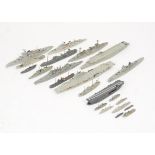 Naval 1:1200 Scale metal Waterline Models, Furious', 'Harlequin', 'Warden'?, Y09, '