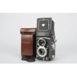 A Rolleicord Vb TLR Camera, model 2, serial no 2660800, with Schneider Kreuznach 75mm f3.5 Xenar