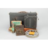 A Folmer & Schwing Division Eastman Kodak Co Cirkut Camera Attachment, with boxed five gear set,