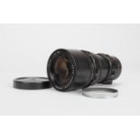 A Leitz Canada Telyt-V 280mm f/4.8 Lens, serial no. 1850660, 1961, Leica screw mount, barrel G,