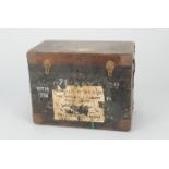 A Wooden Film Stock Transit Case from the celebrated John Huston film 'The African Queen' starring