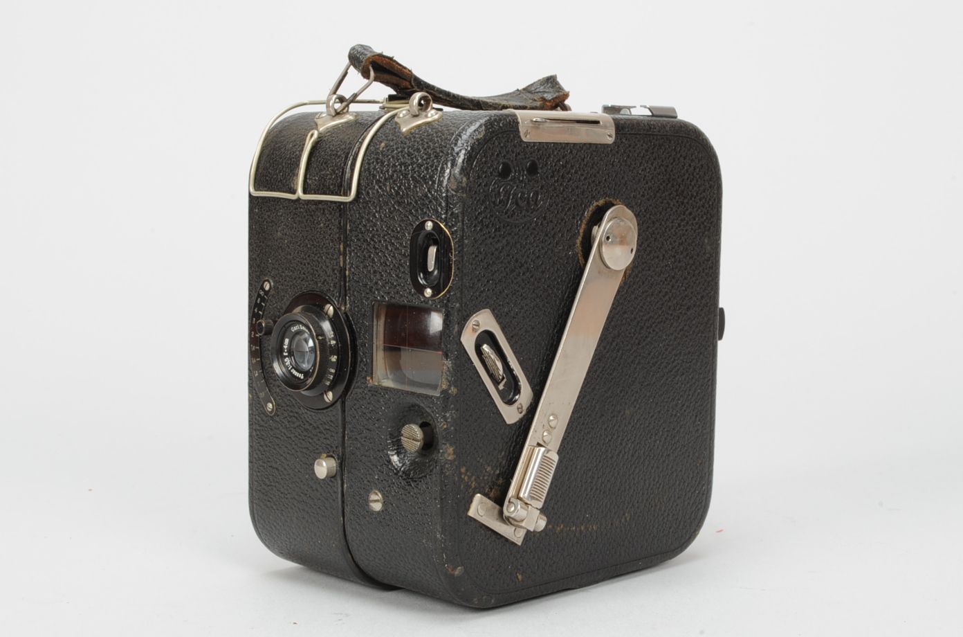 An ICA Kinamo 35mm Camera, circa 1924, a portable 35mm cine camera, designed by Emmanuel Goldberg,