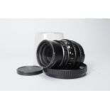 A Hasselblad Carl Zeiss 150mm f/4 T* Sonnar Lens, serial no 6287031, barrel G, some wear to filter