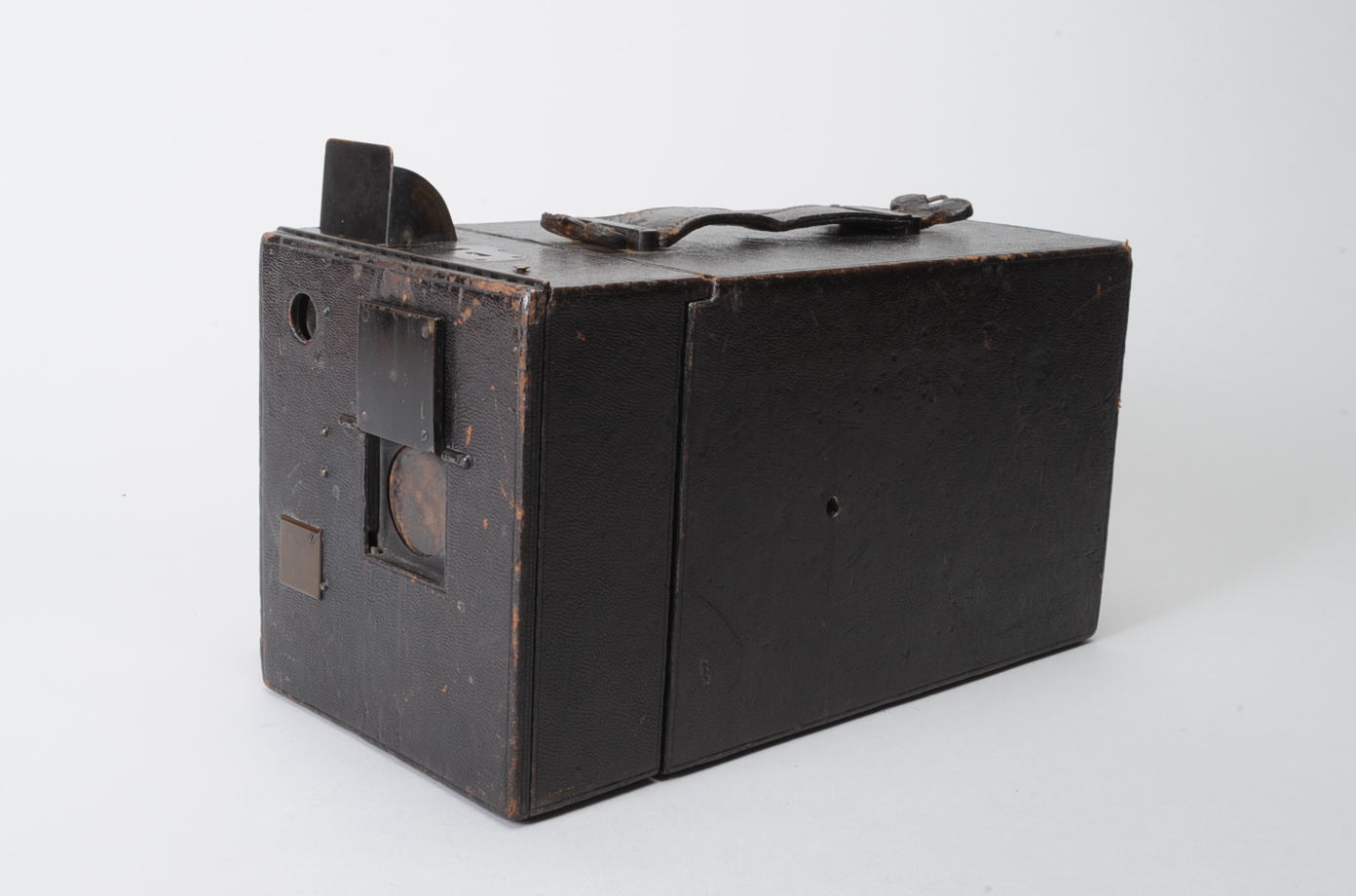 A Newman and Guardia Model B Quarter Plate Camera, serial no B322, 4¼ x 3¼", with Goerz Double