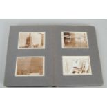 Small silver print snapshot albums, including temporary military 1st Eastern General Hospital, The
