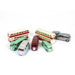 Loose Dinky Toy Buses, 29f Observation Coach, 29b Streamlined Bus, 292 Atlantean 'Ribble' Bus, 292