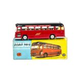 A Corgi Major Toys 1120 Midland Red Motorway Express Coach, red body, black roof, 'Birmingham-London