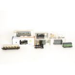 Egger-Bahn and Other 009 Gauge Locomotives and Stock, with boxed Egger 0-4-0 Tram locomotive no