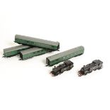 Hornby (Margate & China) BR Push Pull Coaches and BR black Tank Engines, two unboxed sets of BR