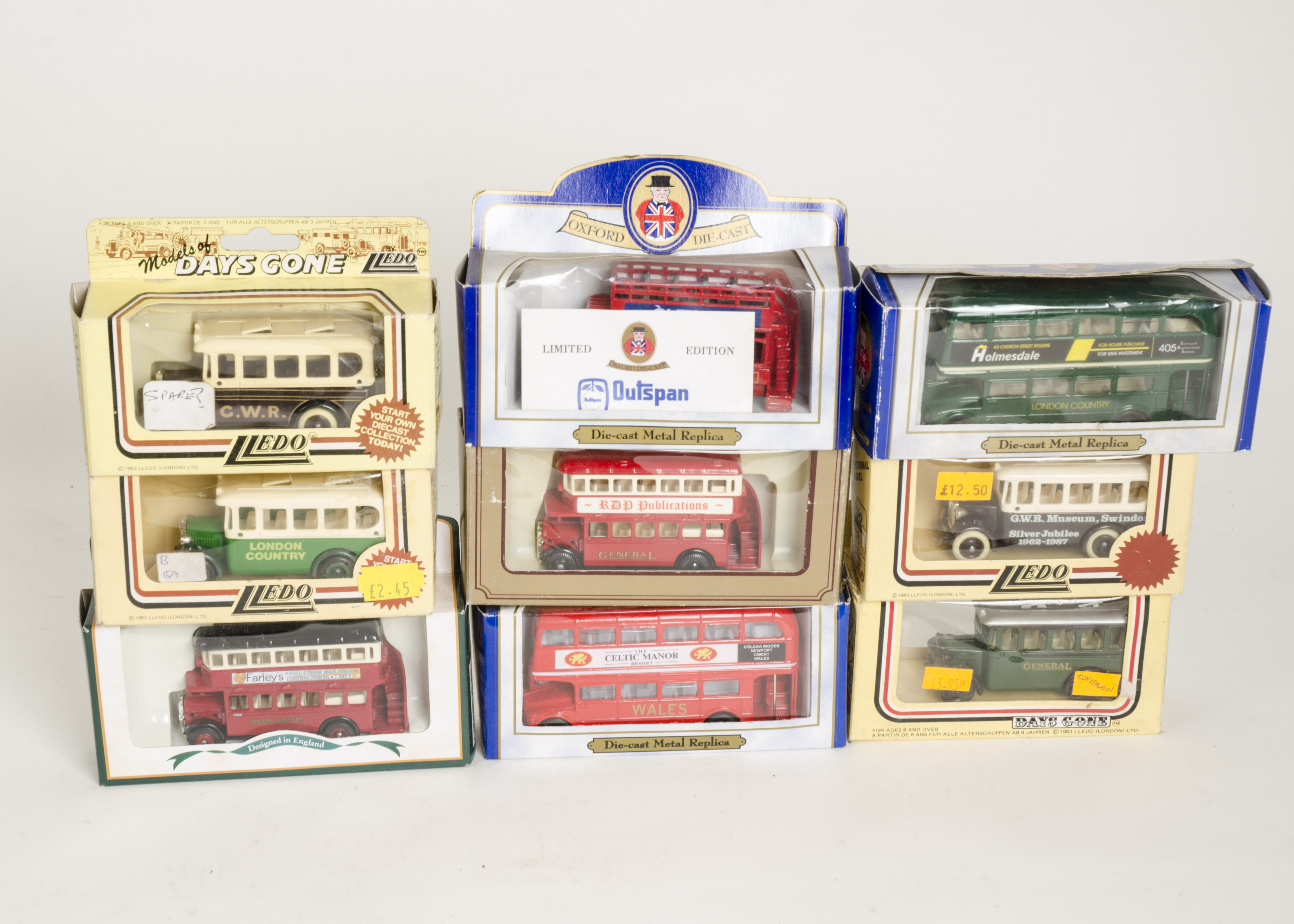 Lledo and Similar Diecast Vehicles, a large boxed collection of vintage mostly commercial