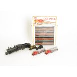 American 10mm and N Gauge Trains, a possibly kit-built 2-8-0 narrow-gauge Baldwin locomotive with