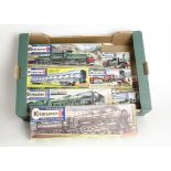 Unmade Kitmaster OO Gauge Continental and American Train Kits, comprising NYC Hudson and 'The