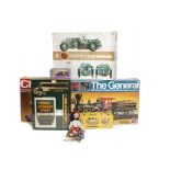 Airfix General Christie and Bentley Kits Pelham Puppet and Corgi Eddie Stobart Set, Airfix unmade