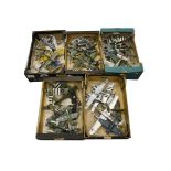 Large quantity of various makers mainly 1:48 scale plastic Model and kit built Models WW11 and later