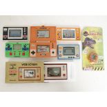 Nintendo Game & Watch Wide Screen Octopus, in original box, loose Wide Screen Turtle Bridge,