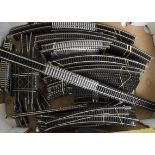 Large collection of mainly unused loose Hornby 00 Gauge Track and Points, 5th Rad (11.25deg) short