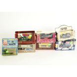 Modern Diecast Vehicles, a boxed/packaged collection of vintage and modern commercial vehicles,