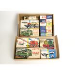 Unmade Early Airfix OO Gauge Rolling Stock Kits, all in original boxes, including three BR