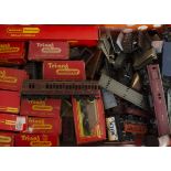 Triang-Hornby and Other OO Gauge Rolling Stock, including boxed LMS coach and assorted wagons,