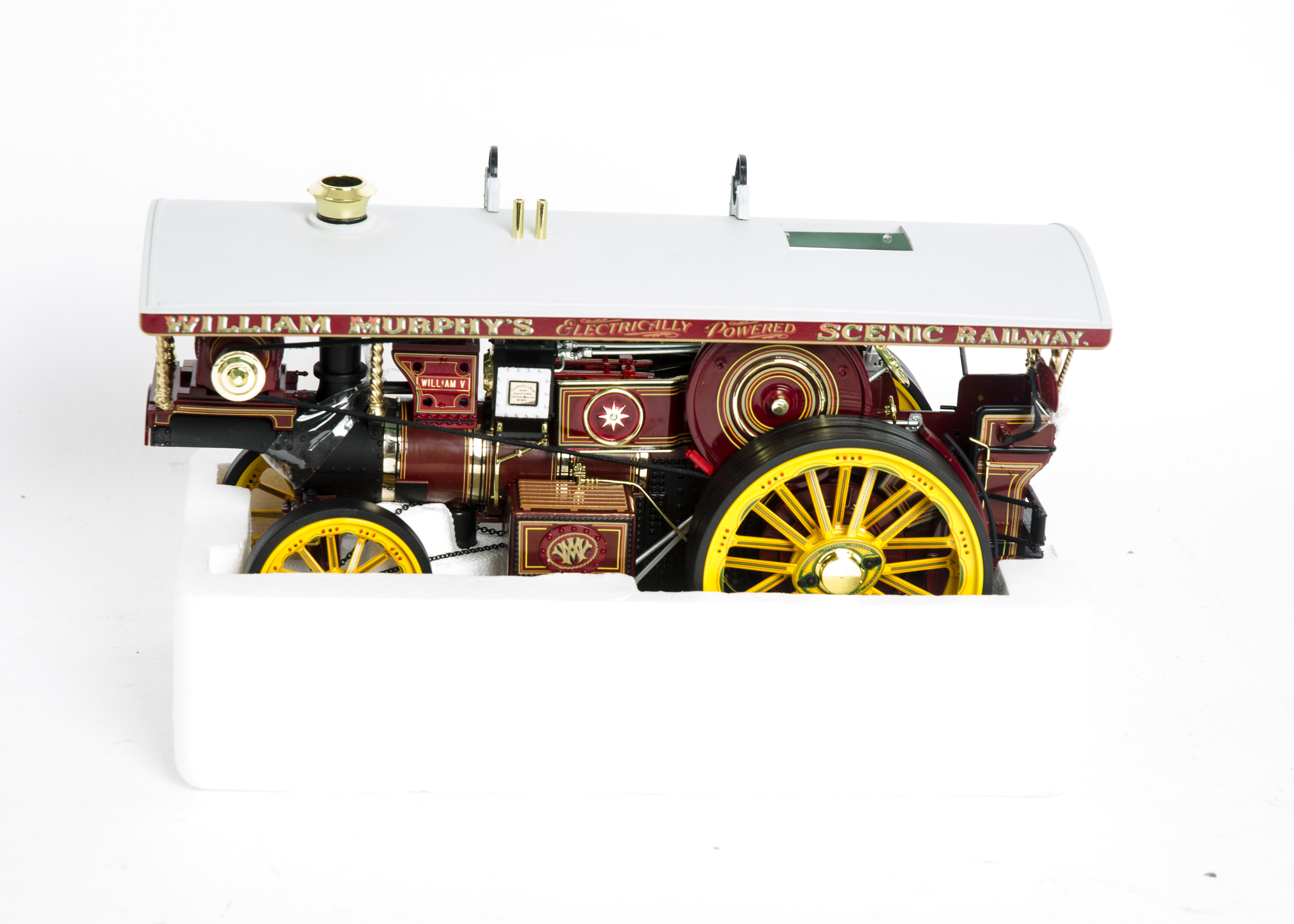 Midsummer Models Burrell Showman's Engine, a boxed limited edition 1:24 scale model William V MSM