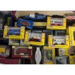 Trackside Models, a boxed/cased collection of 1:76 scale vintage vehicles, including examples by