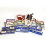 Large collection of Hornby Dublo 00 Gauge 3-Rail Track Points and Controllers, including various