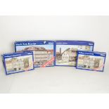 Unmade HO Scale Kit Buildings by Pola, mostly of the Meister Modell series, including '