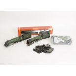 Late Trix/Liliput OO Gauge DC Locomotives, including a loco-drive 'Peppercorn', reasonably well