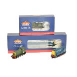 Bachmann OO Gauge BR Diesel Locomotives, boxed class 42 'Warship' no D827 'Kelly' and unboxed 08