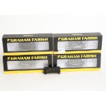 Graham Farish (Bachmann) N Gauge Class 08 Diesel Locomotives and Parts, two 371-020 BR black