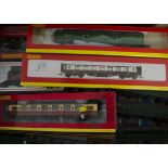 Hornby Bachmann and Other OO Gauge Coaching Stock, boxed R4144 lighted Pullman car no 35, R4057B