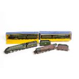 Hornby Dublo 00 Gauge 3-Rail Steam Locomotives, LMS maroon 'Duchess of Atholl', BR green 'Silver