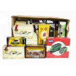 Modern Matchbox and Corgi Vehicles, a boxed collection of mostly vintage private and commercial