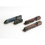 Hornby-Dublo OO Gauge 3-rail LMS and LNER Locomotives and Tenders, two 'Atholls' in LMS crimson, LMS