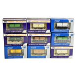 Boxed Dapol OO Gauge Private Owner Wagons, including 6-wheeled Cider tank wagons for Taunton (3),