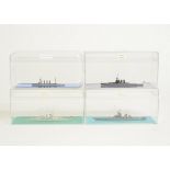 Small scale 1:2400 or similar Naval Waterline Models by unknown makers, HMS 'Good Hope', HMS '